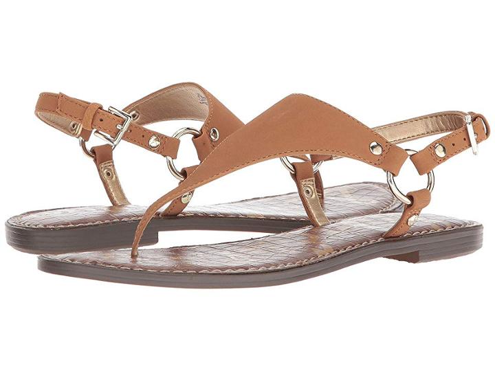 Sam Edelman Greta (golden Caramel Wayne Goat Leather) Women's Sandals