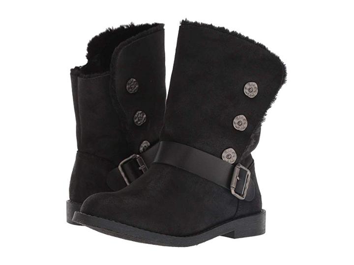 Blowfish Kids Katti-k Shr (little Kid/big Kid) (black Oiled Microfiber) Girls Shoes
