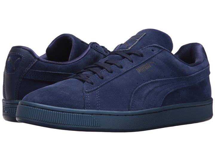 Puma Suede Classic Anodized (blue Depths/blue Depths) Men's  Shoes