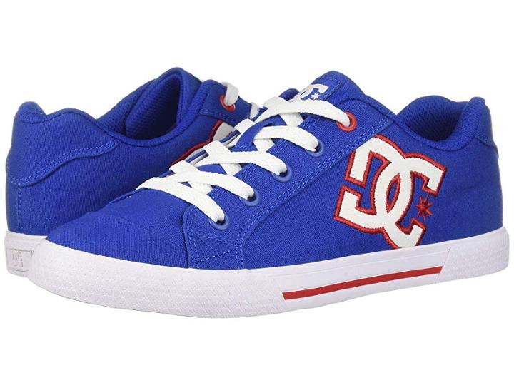 Dc Chelsea Tx (royal/white) Women's Skate Shoes