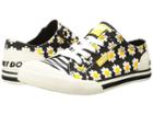 Rocket Dog Jazzin (black Daisy Field) Women's Lace Up Casual Shoes