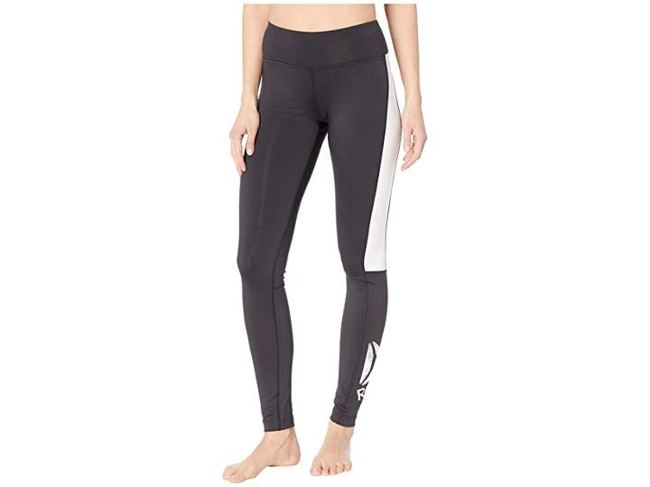 Reebok Workout Ready Big Logo Tight (black) Women's Casual Pants