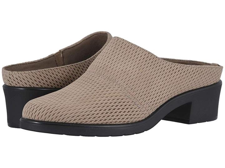 Walking Cradles Caden (taupe Stamped Nubuck) Women's Clog Shoes