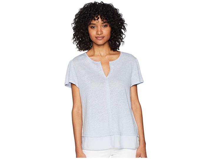 Sanctuary Uptown Tee (morning Blue) Women's T Shirt