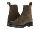 Frye Julie Front Zip (forest Soft Oiled Suede) Women's Boots