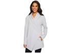 Lucy Calm Heart Pullover (sleet Grey Heather) Women's Long Sleeve Pullover