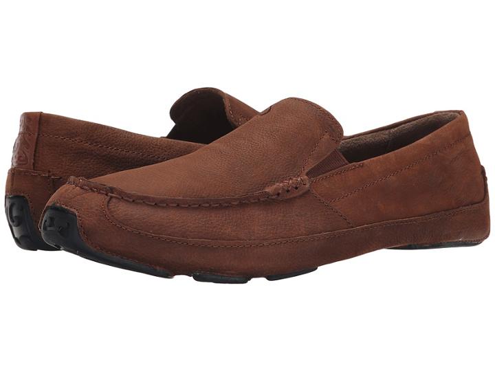 Olukai Akepa Moc (rum/rum) Men's  Shoes