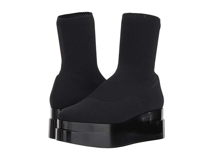Clergerie Luise (black Stretch Fabric) Women's Boots
