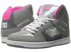 Dc Rebound High Se (silver) Women's Skate Shoes