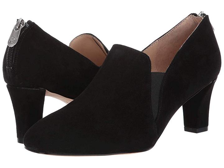 Adrienne Vittadini Lave (black Kid Suede) Women's Shoes