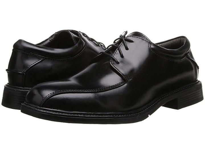 Nunn Bush Marcell Bicycle Toe Oxford (black) Men's Shoes