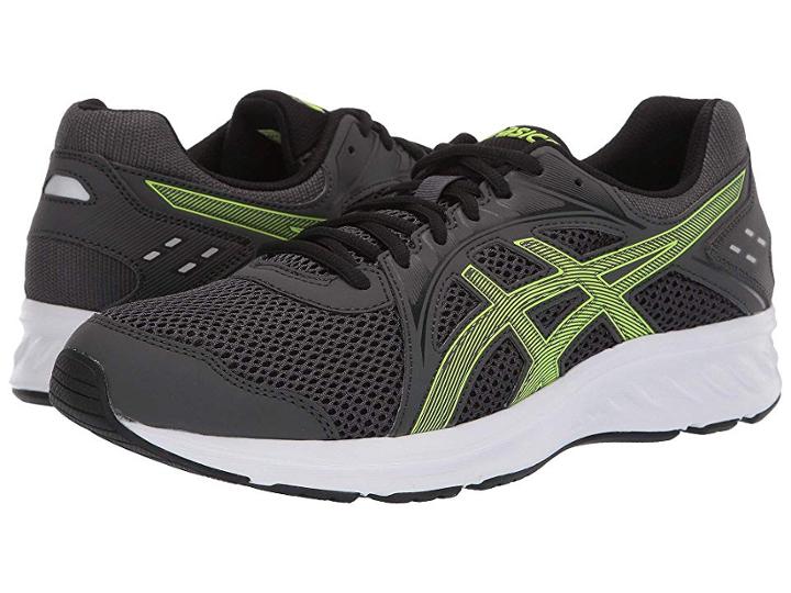 Asics Jolt 2 (dark Grey/hazard Green) Men's Shoes