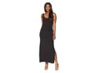 Tommy Bahama Tambour Shirred Maxi Dress (black) Women's Dress