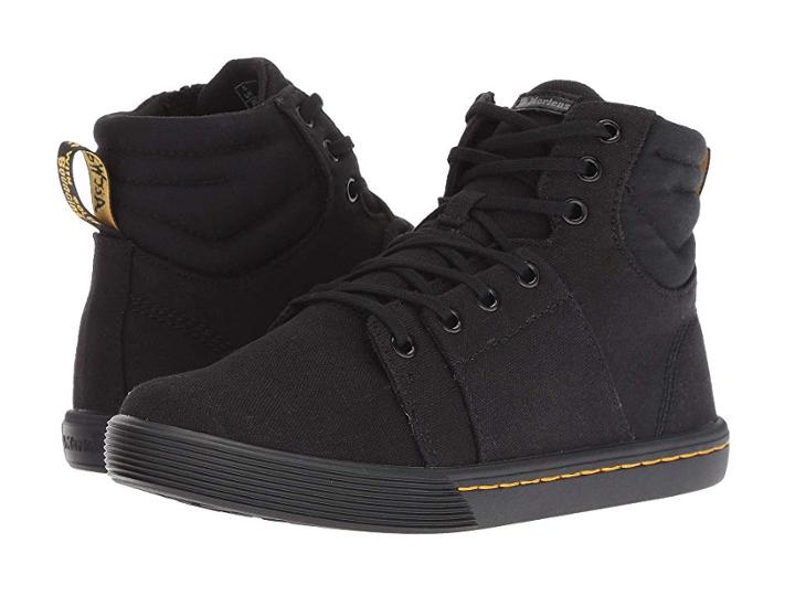 Dr. Martens Rozarya Octavo (black Canvas/black Fine Canvas) Women's Boots