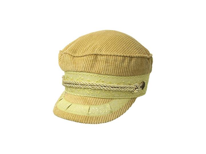 Brixton Albany Cap (mustard Cord) Caps