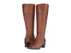 Naturalizer Harbor Wide Calf (banana Bread Leather) Women's Wide Shaft Boots