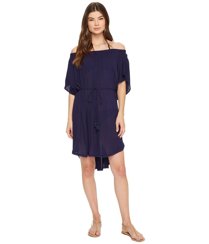 Echo Design Seaside Caftan (navy) Women's Clothing