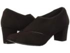 Soft Style Glori (dark Brown Stretch Fabric) Women's 1-2 Inch Heel Shoes