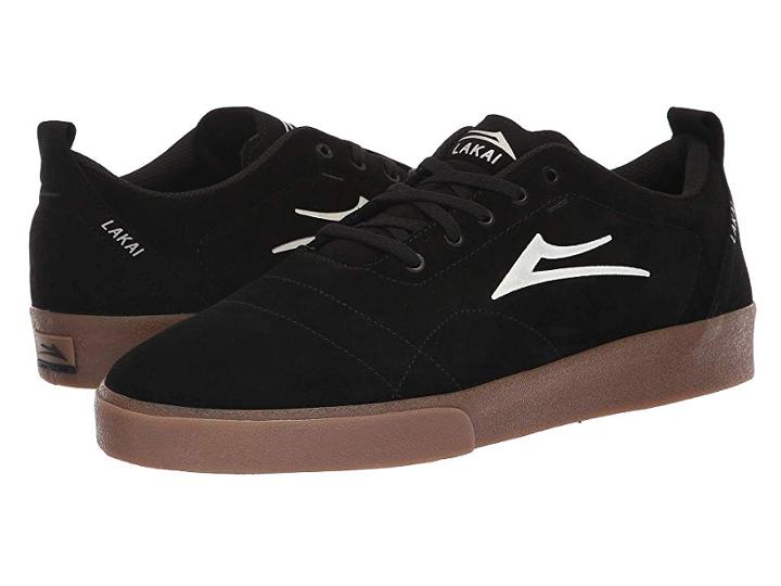 Lakai Bristol (black/gum Suede) Men's Skate Shoes