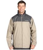 Columbia Glennaker Laketm Rain Jacket (tusk/grill) Men's Coat