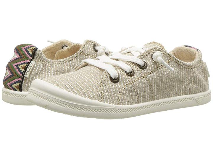 Roxy Kids Bayshore Iii (little Kid/big Kid) (natural) Girl's Shoes