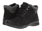 Earth Davana (black Soft Buck) Women's Lace Up Casual Shoes