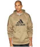 Adidas Team Issue Pullover Fleece Hoodie (trace Cargo Melange) Men's Sweatshirt