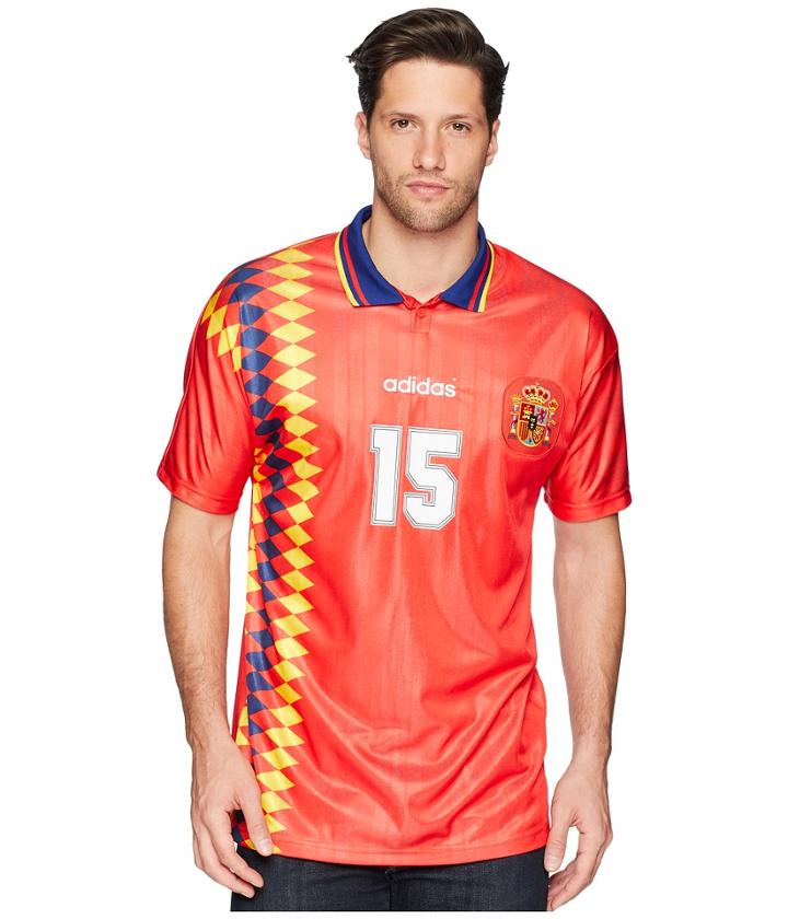 Adidas Originals Spain 1994 Jersey (red) Men's Short Sleeve Pullover
