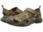 Crocs Swiftwater Realtree Max 5 Sandal (chocolate/chocolate) Men's Sandals