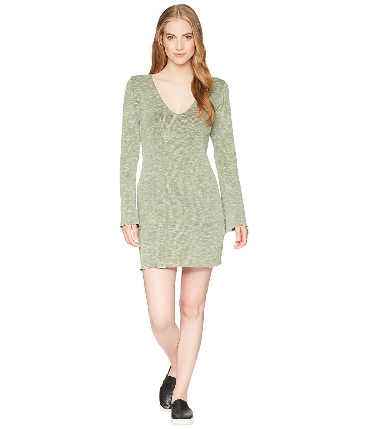 Lucy Love Roam Free Dress (sage) Women's Dress