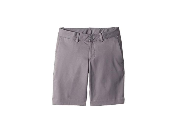 Nike Kids Flat Front Shorts (little Kids/big Kids) (gunsmoke/gunsmoke) Boy's Shorts