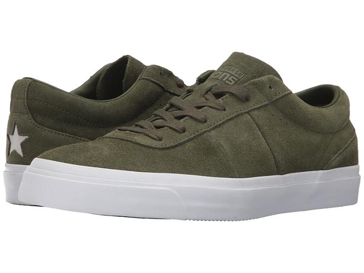 Converse Skate One Star Cc Ox Skate (herbal/herbal/white) Men's Classic Shoes