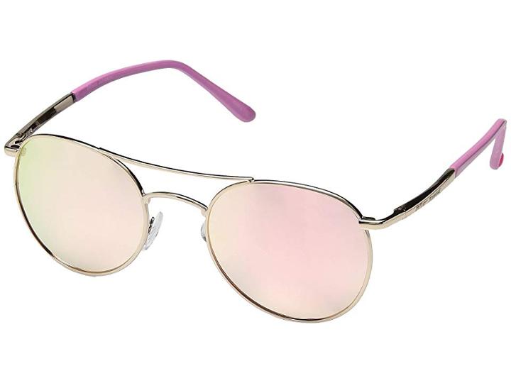 Betsey Johnson Bj485106 (gold/pink) Fashion Sunglasses