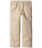 Nautica Kids Elastic Waist Pull-on Twill Pants (little Kids/big Kids) (khaki) Boy's Casual Pants
