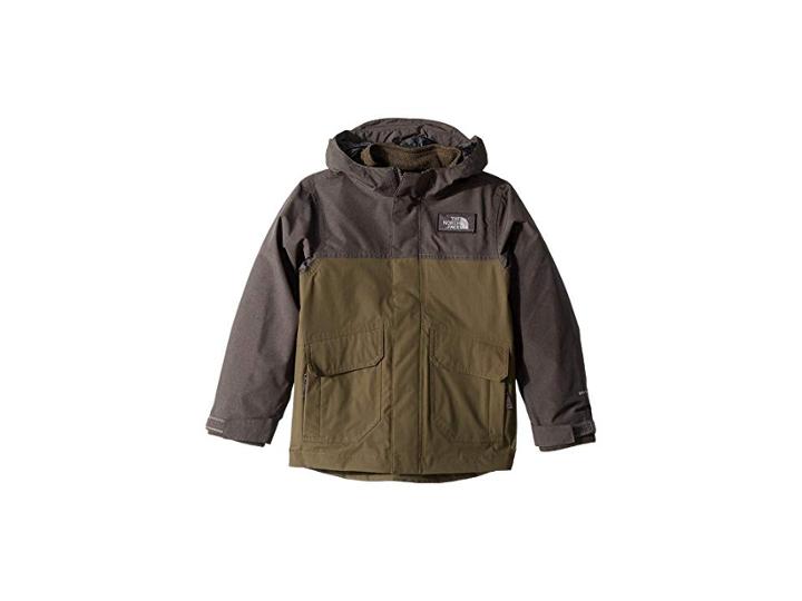 The North Face Kids Gordon Lyons Triclimate(r) (little Kids/big Kids) (new Taupe Green) Boy's Coat