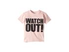 Nununu Watch Out T-shirt (infant/toddler/little Kids) (powder Pink) Girl's Clothing