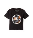 O'neill Kids Boardie Screen Short Sleeve Tee (toddler/little Kids) (black) Boy's T Shirt