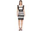 Nicole Miller Mini Dress (black/ivory) Women's Dress
