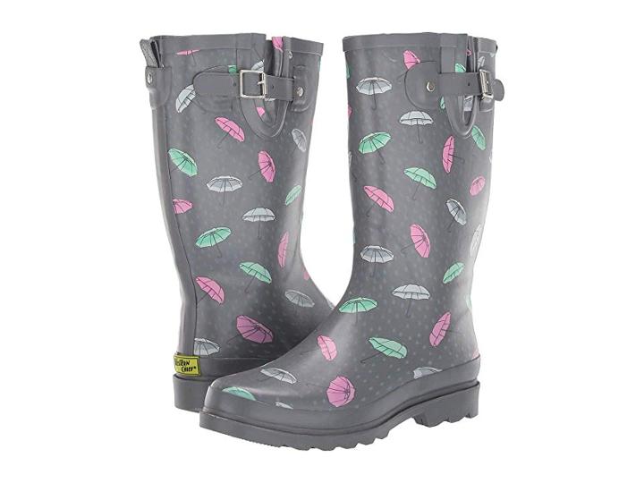 Western Chief Stormy (gray) Women's Rain Boots