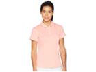 Nike Golf Dry Polo Short Sleeve Texture (light Atomic Pink/flat Silver) Women's Clothing