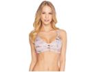 Hurley Quick Dry Max Decay Surf Top (elemental Rose) Women's Swimwear