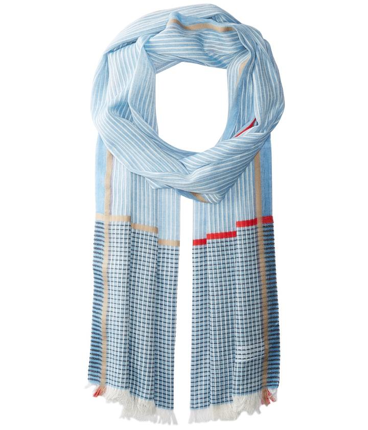 Echo Design Off The Grid Wrap (coastal Blue) Scarves
