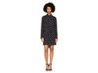 Paul Smith Polka Dot Shirtdress (navy) Women's Dress