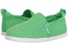 Native Kids Shoes Cruz (little Kid) (grasshopper Green/shell White) Kids Shoes