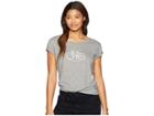 Life Is Good Mobile Device Bike Breezy T-shirt (heather Gray) Women's T Shirt