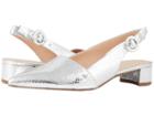 Franco Sarto Vellez (silver Snake) Women's 1-2 Inch Heel Shoes