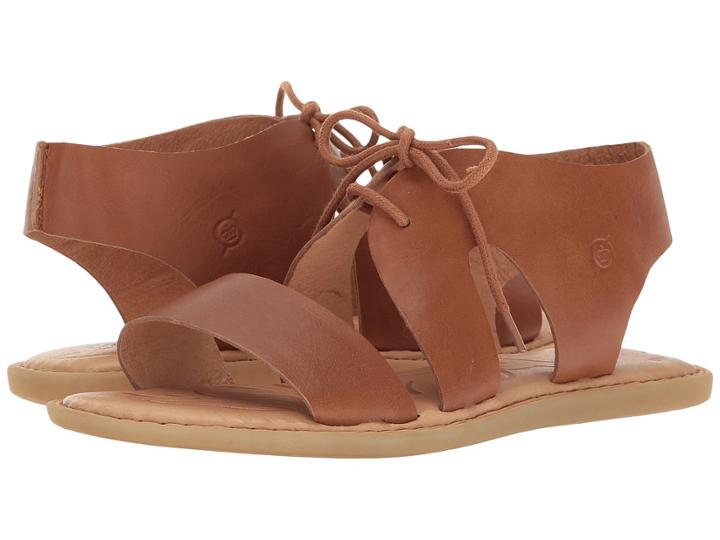 Born Kimbe (brown Full Grain) Women's Dress Sandals