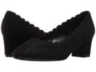 Vaneli Pegaso (black Suede) Women's 1-2 Inch Heel Shoes