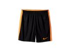 Nike Kids Dry Academy Soccer Short (little Kids/big Kids) (black/cone/cone/cone) Boy's Shorts