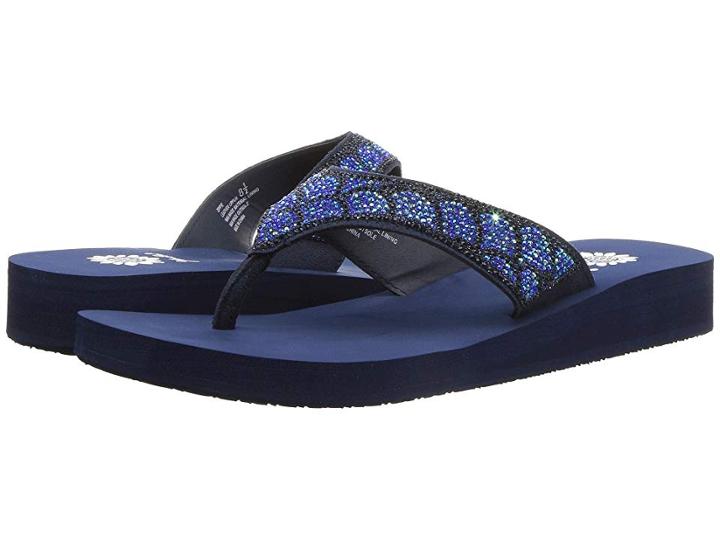 Yellow Box Zippie (blue) Girls Shoes